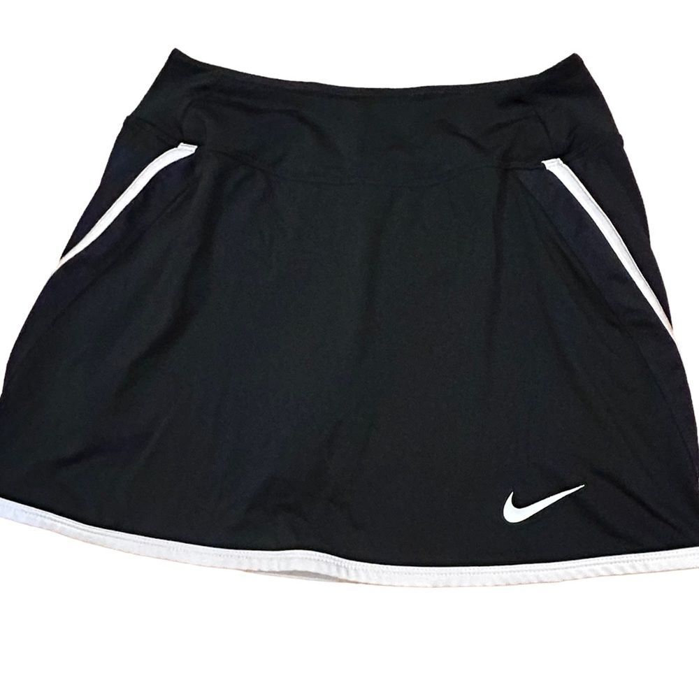Nike Dri-fit Black‎ White Golf Skort XS